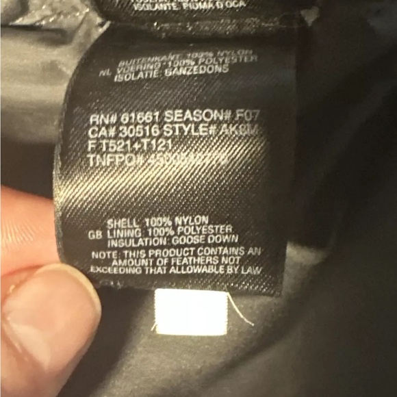 NWOT North Face Inspired 1996 Retro Nuptse 700 black Down Puffer Jacket New, 2XL - Picture 12 of 15